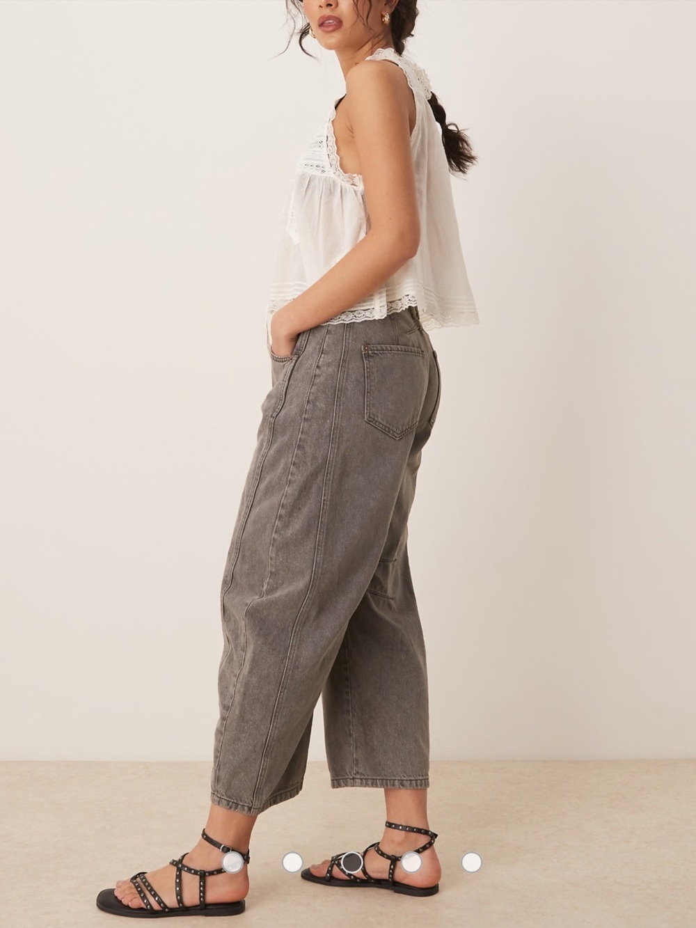 SOLD LIKE ITEMS IN CLOSET Free People We The Free Good Luck Mid Rise - Picture 3 of 8